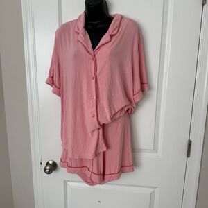 Cozy Earth Ribbed Viscose Bamboo Pajama Set